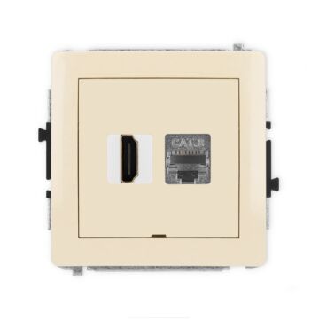 Gniazdo komputerowe, Gniazdo HDMI Karlik 1DGHKBO-88