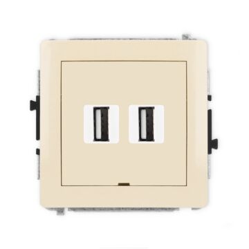 Gniazdo USB Karlik 1DGUSBBO-2