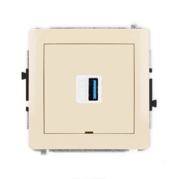 Gniazdo USB Karlik 1DGUSBBO-5