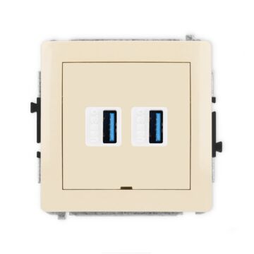 Gniazdo USB Karlik 1DGUSBBO-6