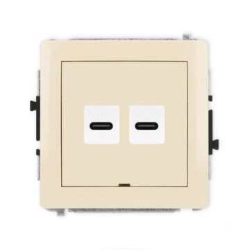 Gniazdo USB Karlik 1DGUSBBO-8