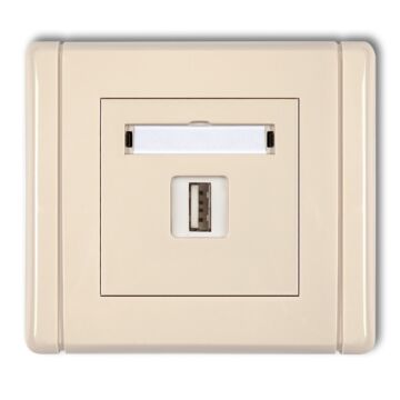 Gniazdo USB Karlik 1FGUSB-5