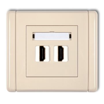 Gniazdo HDMI Karlik 1FHDMI-2