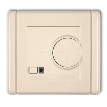 Regulator temperatury z czujnikiem podpodłogowym beżowy Karlik FLEXI 1FRT-1