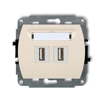 Gniazdo USB Karlik 1GUSB-6