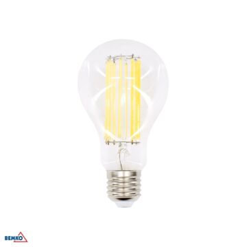 Żarówka LED dekoracyjna FILAMENT E27 16W 320° 2700K 2400lm Bemko D86-FLB-E27-A70-160-2K