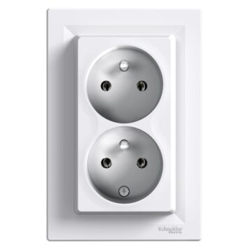 Gniazdo podwójne Schneider Electric EPH9800121