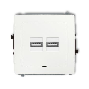 Gniazdo USB Karlik 25DCUSBBO-6