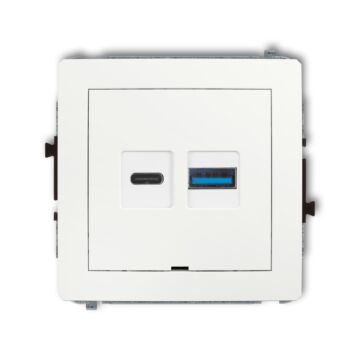 Gniazdo USB Karlik 25DCUSBBO-8