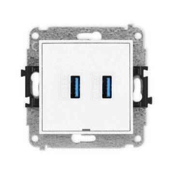Gniazdo USB Karlik 25IGUSBBO-6