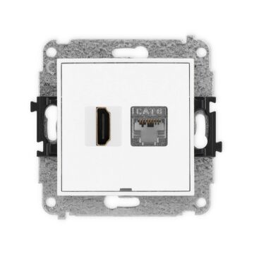 Gniazdo komputerowe, Gniazdo HDMI Karlik 25MGHKBO-46