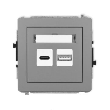 Gniazdo USB Karlik 27DCUSB-8