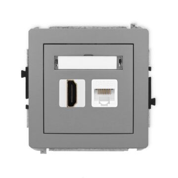 Gniazdo komputerowe, Gniazdo HDMI Karlik 27DGHK-45e