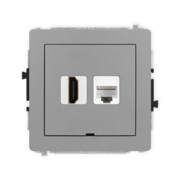 Gniazdo komputerowe, Gniazdo HDMI Karlik 27DGHKBO-86A