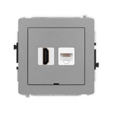 Gniazdo komputerowe, Gniazdo HDMI Karlik 27DGHKBO-45e