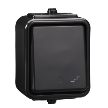 Włącznik podwójny (świecznikowy), Włącznik schodowy, Włącznik hermetyczny Schneider Electric WNT600C05