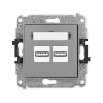 Gniazdo USB Karlik 27ICUSB-6