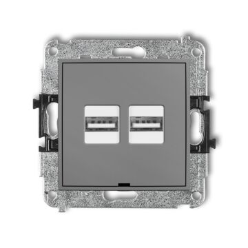 Gniazdo USB Karlik 27ICUSBBO-6