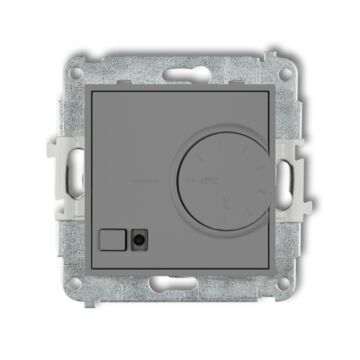 Regulator temperatury z czujnikiem podpodłogowym szary mat Karlik ICON 27IRT-1