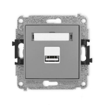 Gniazdo USB Karlik 27MCUSB-1