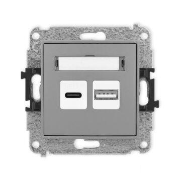 Gniazdo USB Karlik 27MCUSB-8