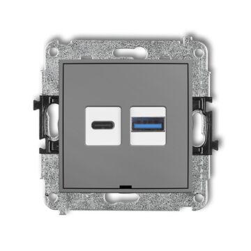 Gniazdo USB Karlik 27MCUSBBO-8