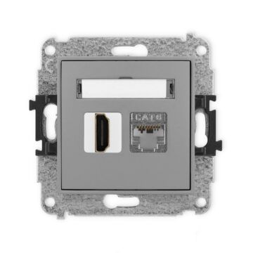 Gniazdo komputerowe, Gniazdo HDMI Karlik 27MGHK-46