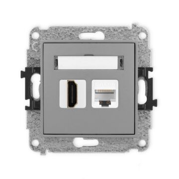 Gniazdo komputerowe, Gniazdo HDMI Karlik 27MGHK-46A