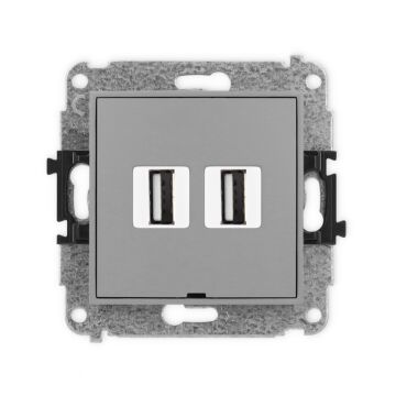Gniazdo USB Karlik 27MGUSBBO-2