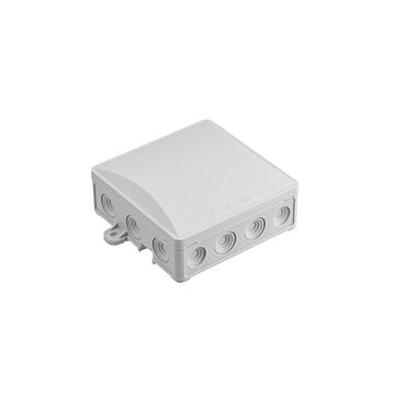 Puszka natynkowa hermetyczna odporna na UV IP54 90x90x40 szara PAWBOL A.0064