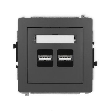 Gniazdo USB Karlik 28DCUSB-6