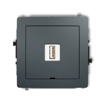 Gniazdo USB Karlik 28DCUSBBO-3