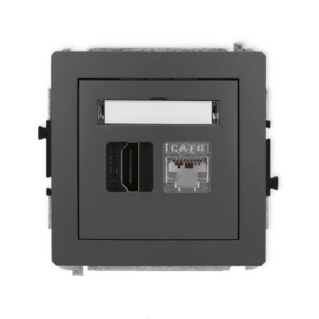 Gniazdo komputerowe, Gniazdo HDMI Karlik 28DGHK-46