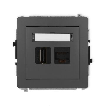 Gniazdo komputerowe, Gniazdo HDMI Karlik 28DGHK-86A