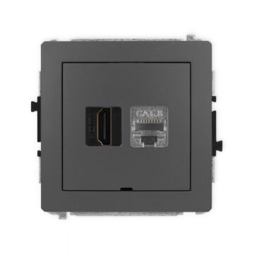 Gniazdo komputerowe, Gniazdo HDMI Karlik 28DGHKBO-88