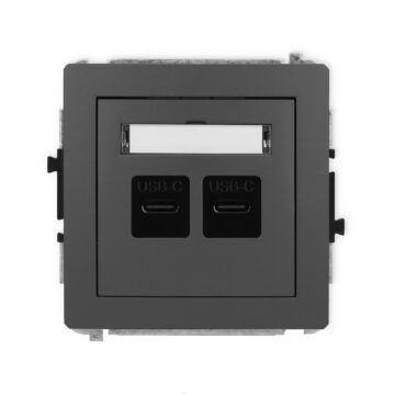 Gniazdo USB Karlik 28DGUSB-8
