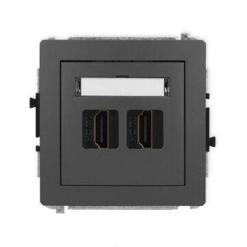 Gniazdo HDMI Karlik 28DHDMI-4