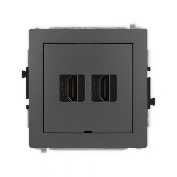 Gniazdo HDMI Karlik 28DHDMIBO-6