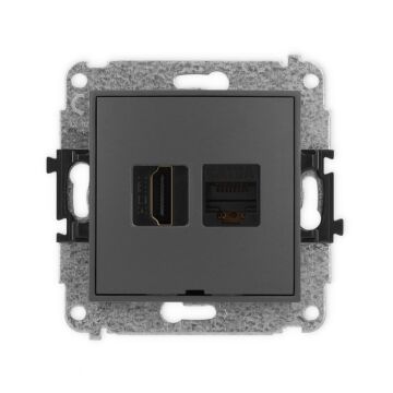 Gniazdo komputerowe, Gniazdo HDMI Karlik 28IGHKBO-86A