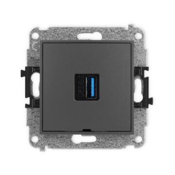 Gniazdo USB Karlik 28IGUSBBO-5