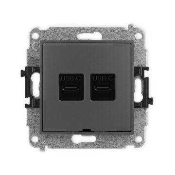 Gniazdo USB Karlik 28IGUSBBO-8