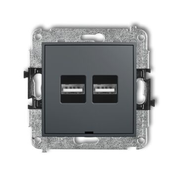 Gniazdo USB Karlik 28MCUSBBO-6