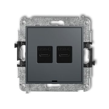 Gniazdo USB Karlik 28MCUSBBO-7