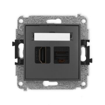 Gniazdo komputerowe, Gniazdo HDMI Karlik 28MGHK-46A
