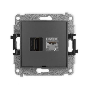Gniazdo komputerowe, Gniazdo HDMI Karlik 28MGHKBO-46