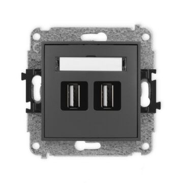 Gniazdo USB Karlik 28MGUSB-2