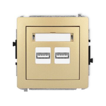 Gniazdo USB Karlik 29DCUSB-6