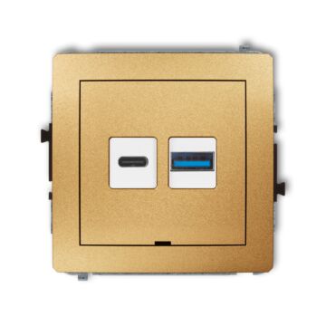 Gniazdo USB Karlik 29DCUSBBO-8