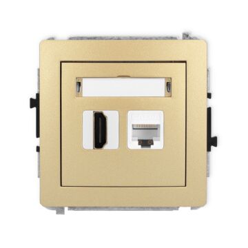 Gniazdo komputerowe, Gniazdo HDMI Karlik 29DGHK-86A
