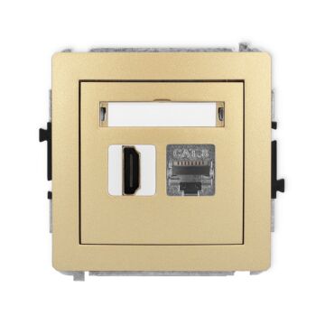 Gniazdo komputerowe, Gniazdo HDMI Karlik 29DGHK-88